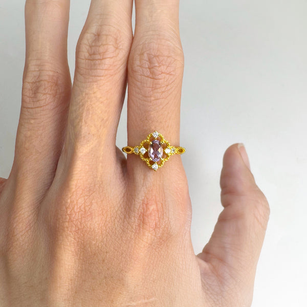 Olivia Amethyst Ring