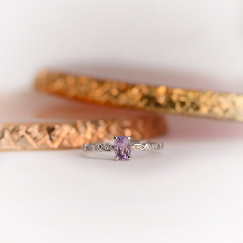 Mikayla Amethyst Ring