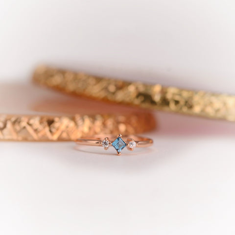 Simone London Blue Topaz Ring