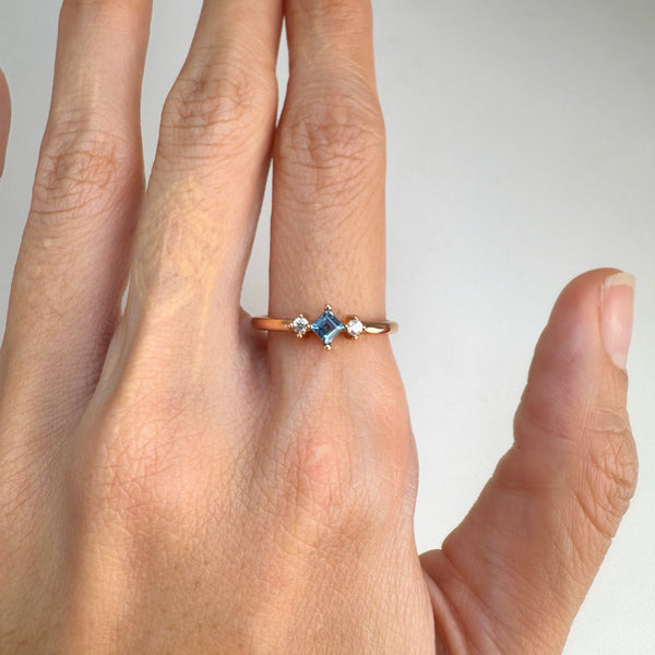 Simone London Blue Topaz Ring