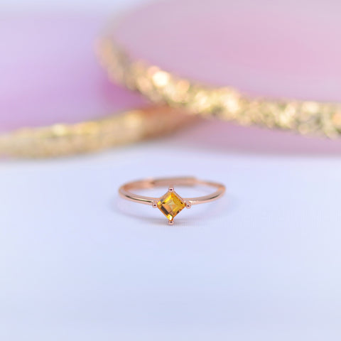 Athena Citrine Ring