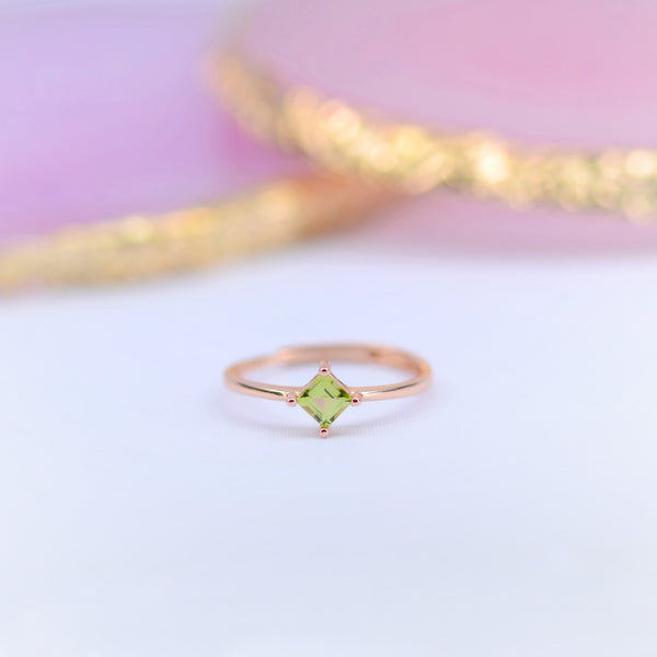 Athena Peridot Ring