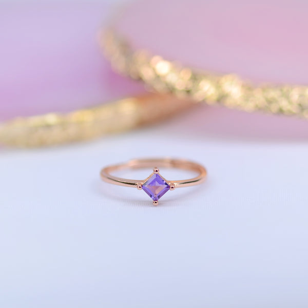 Athena Amethyst Ring