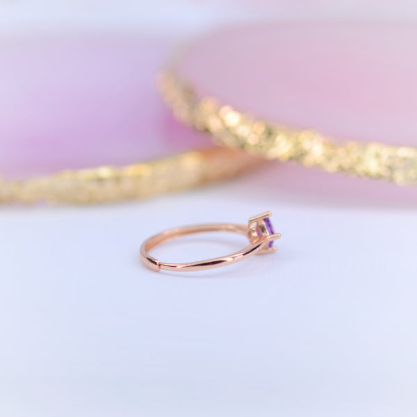 Athena Amethyst Ring