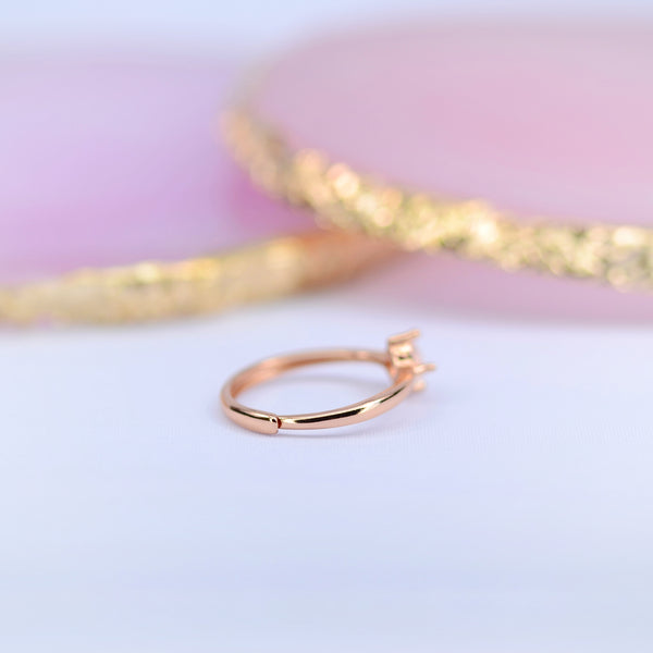 Athena Rose Quartz Ring