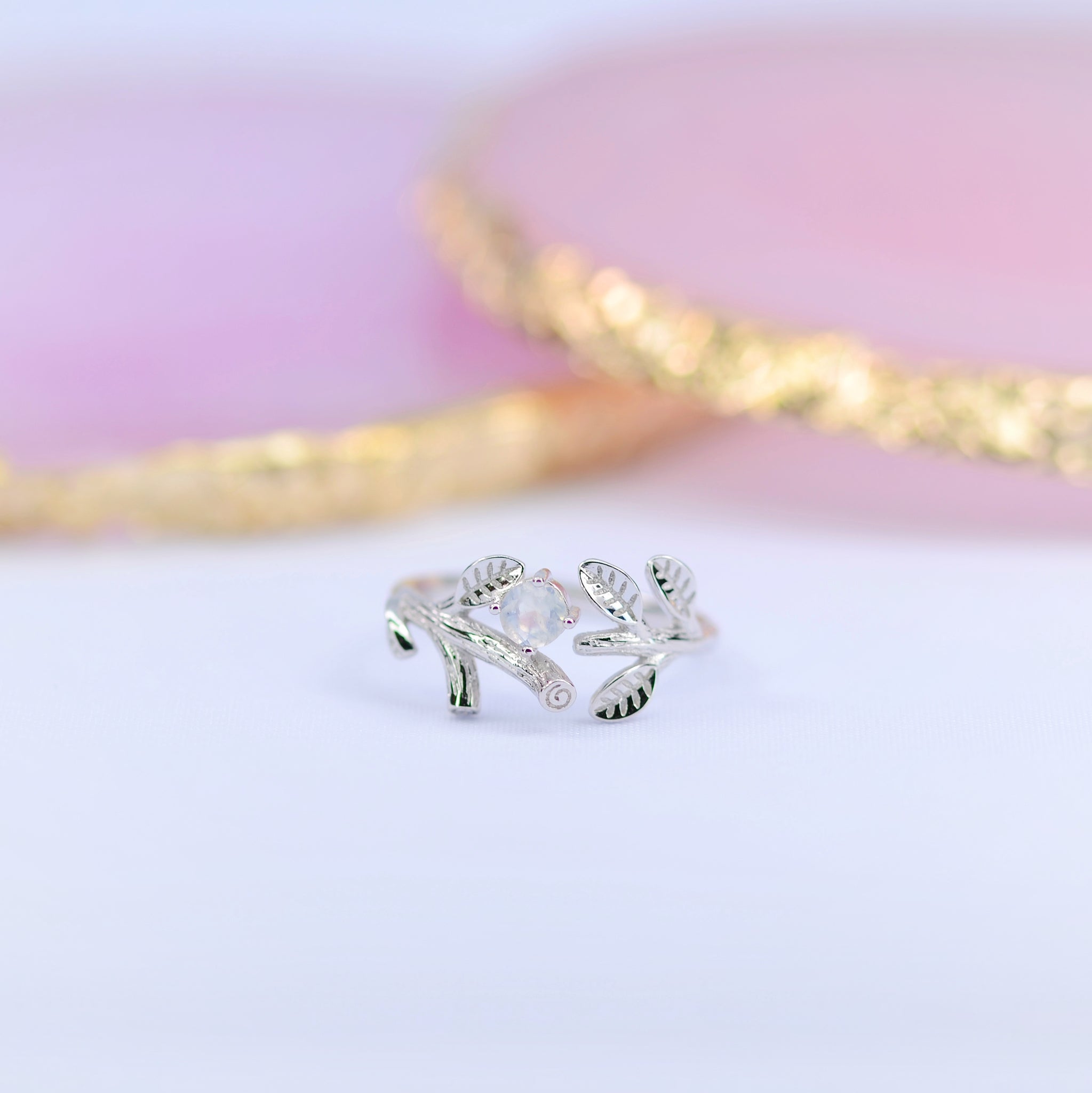Artemis Moonstone Ring