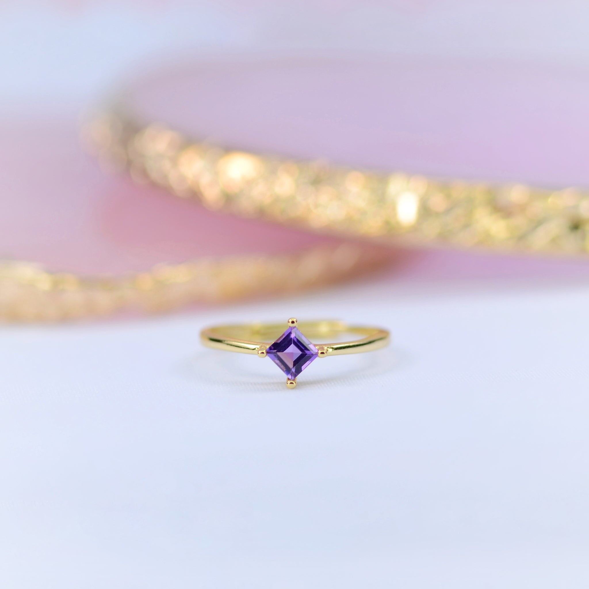 Calie Amethyst Ring