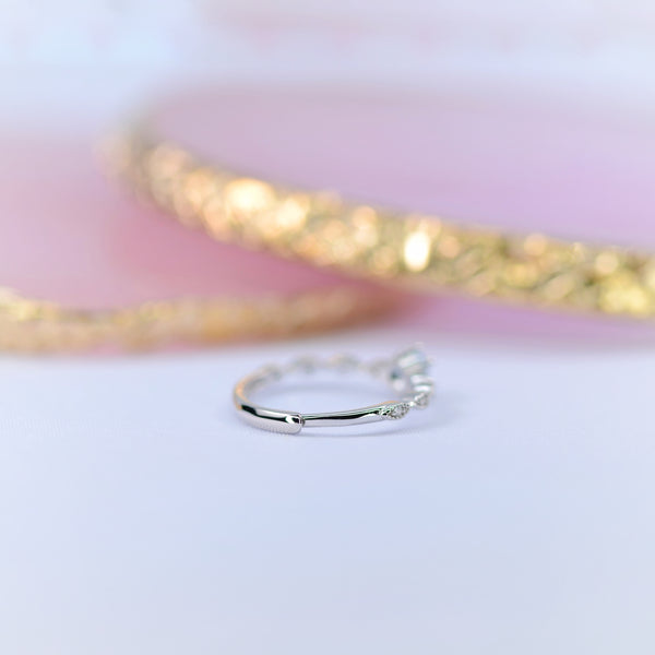 Charlotte Blue Topaz Ring