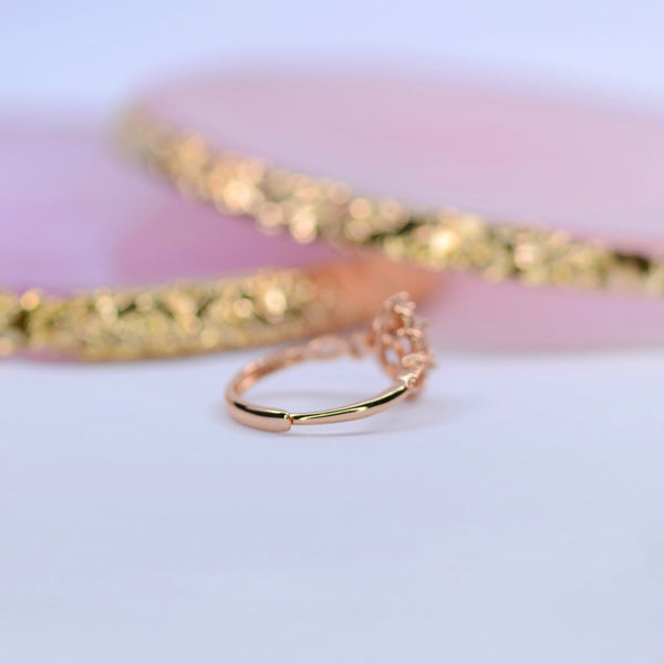 Irene Rose Quartz Ring