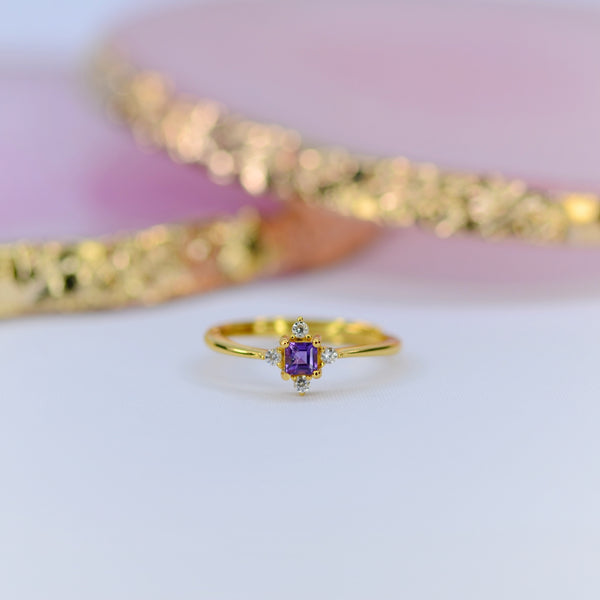 Bailey Amethyst Ring