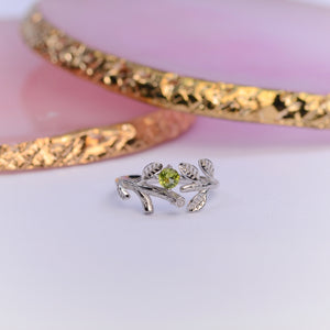 Artemis Peridot Ring