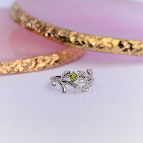 Artemis Peridot Ring