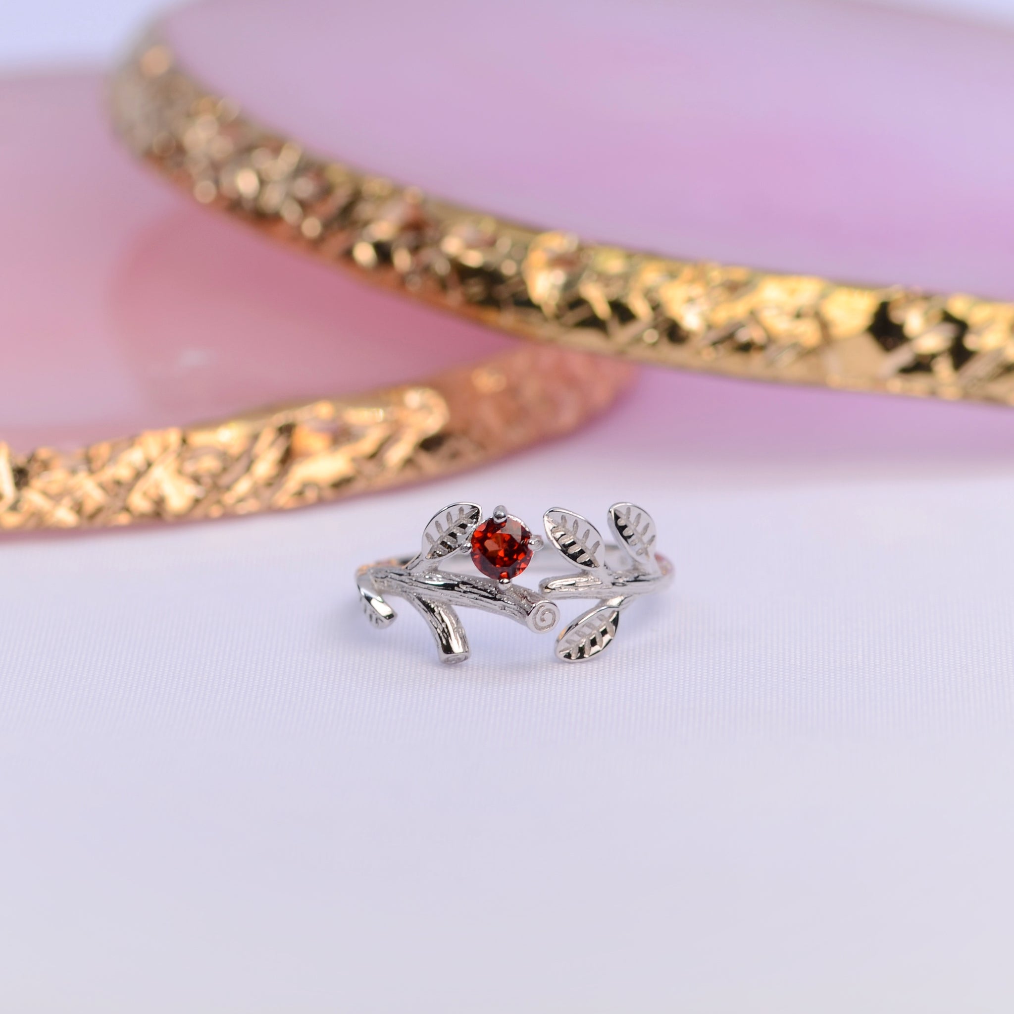 Artemis Garnet Ring