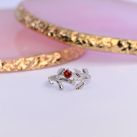 Artemis Garnet Ring