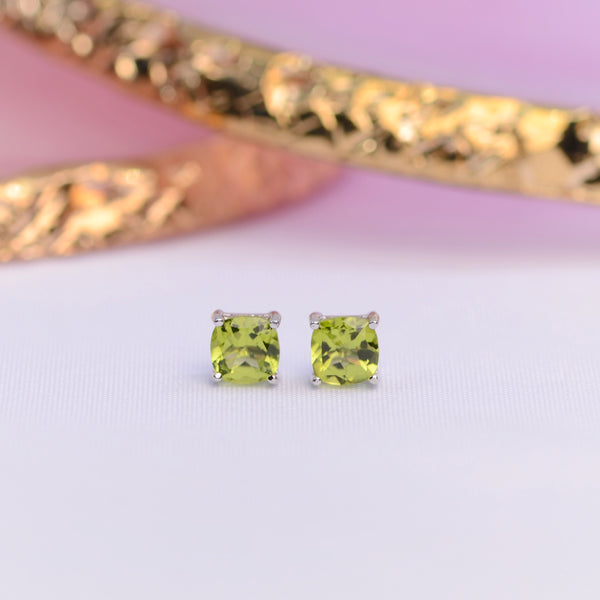 Thalia Peridot Studs