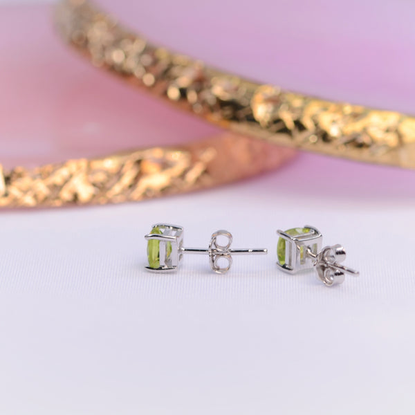Thalia Peridot Studs