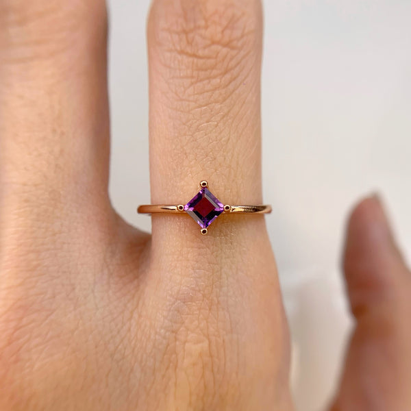 Athena Amethyst Ring