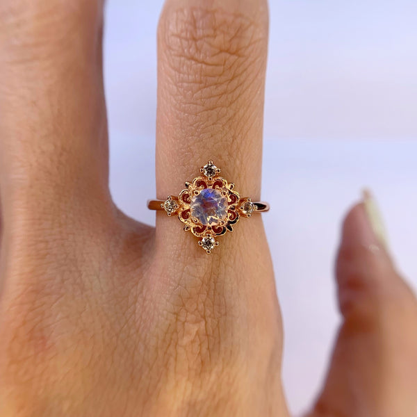 Yannah Moonstone Ring