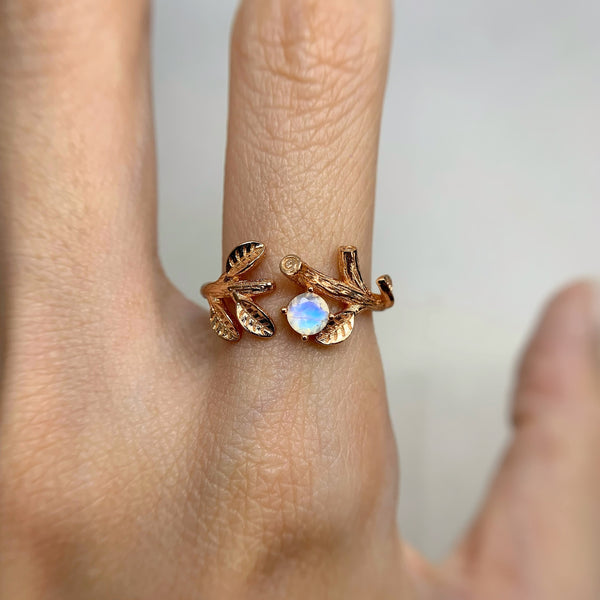 Gaea Moonstone Ring