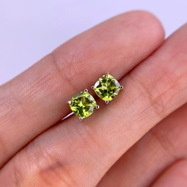 Thalia Peridot Studs